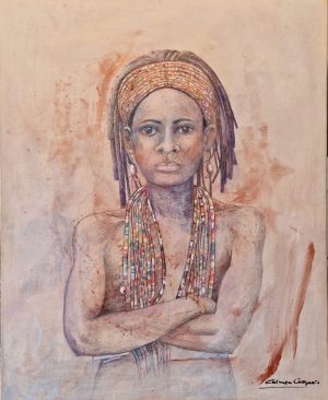Carmen Casquero - masai guerrero